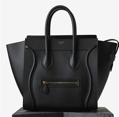 black celine mini luggage price|celine mini luggage tote size.